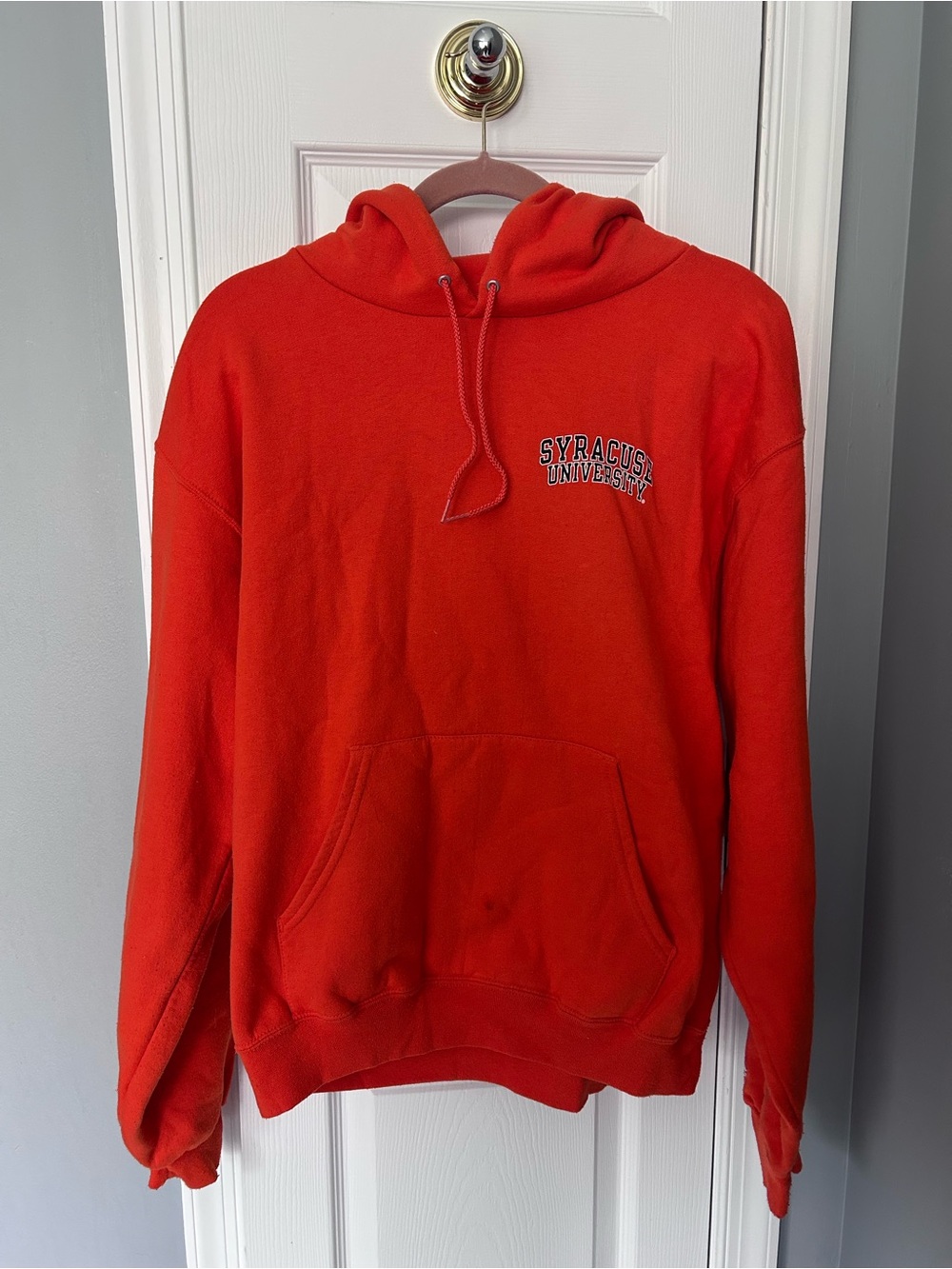 Champion Syracuse University Orange Hooded Sweatshirt
